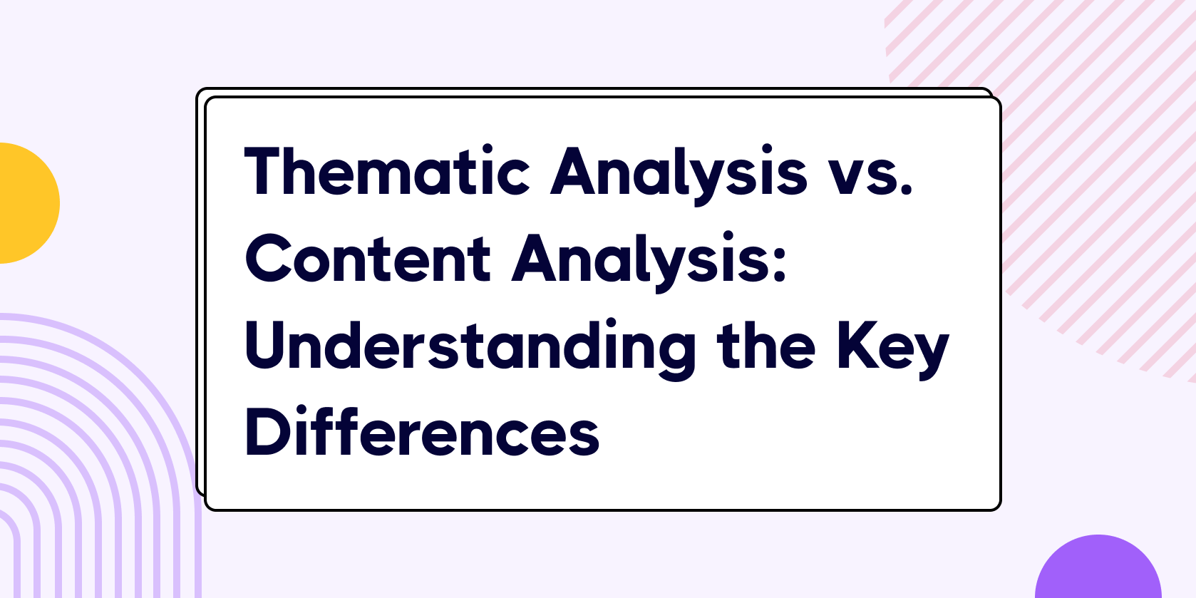 FRAMEWORK ANALYSIS VS THEMATIC ANALYSIS visual data 8